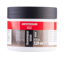 Transparent Gesso Amsterdam All Acrylics