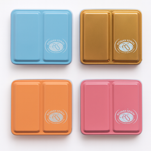 Roman Szmal Tyhj&auml;t Metallirasiat Akvarelleille