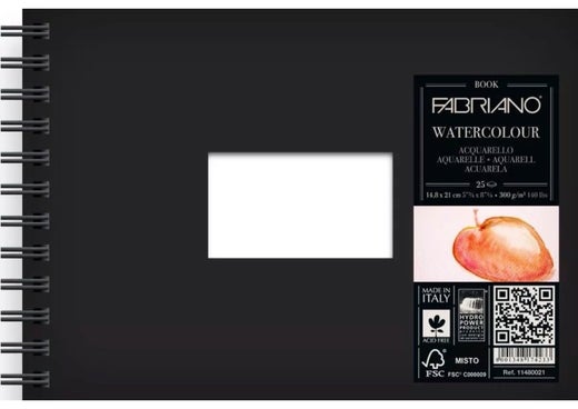 Fabriano Akvarellikirja 300 g/m&sup2;