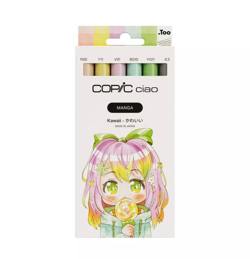 Copic Ciao Manga Set Kawaii